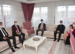 Şuhut'ta Şehit Aileleri Ziyaret Edildi.