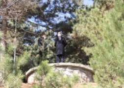 Başkan Bozkurt Hisar Parkında İncelemelerde Bulundu.