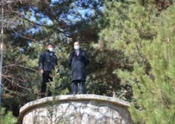 Başkan Bozkurt Hisar Parkında İncelemelerde Bulundu.