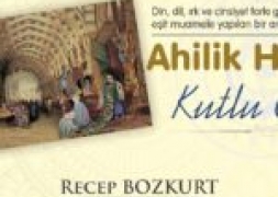 Başkan Bozkurt'tan Ahilik Haftası Mesajı