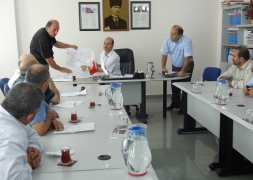 BELEDİYE BAŞKANIMIZ RECEP BOZKURT BAŞKANLIĞINDA AYLIK BELEDİYE OLAĞAN MECLİS  TOPLANTISI YAPILDI.