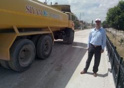 BAŞKAN BOZKURT ASFALT ÇALIŞMALARINI YERİNDE İNCELEDİ.