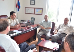 BELEDİYE BAŞKANIMIZ RECEP BOZKURT İLÇEMİZE YENİ ATANAN JANDARMA ÜSTEĞMEN SERKAN BAYKAN’A HAYIRLI OLSUN ZİYARETİNDE BULUNDU.