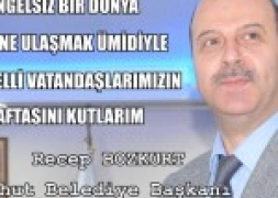 10-16 MAYIS ENGELLİLER HAFTASI