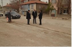 YOL ÇALIŞMALARI SON SÜRAT