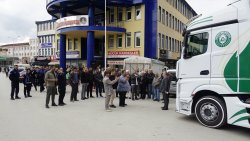 ŞUHUT BELEDİYESİ FİLOMUZA 36 TONLUK TANKER EKLENDİ
