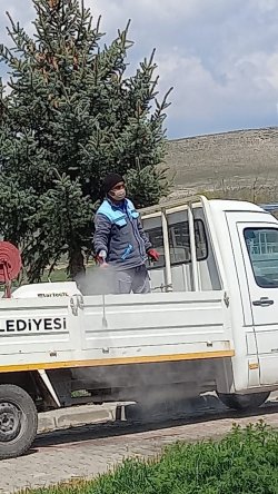 Yaz aylarının gelmesiyle birlikte Larvasit ilaçlamaları hız kesmeden sürüyor.