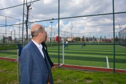 Şuhut Millet Bahçesi Bakım Çalışmaları Devam Ediyor.