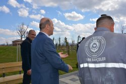 Şuhut Millet Bahçesi Bakım Çalışmaları Devam Ediyor.