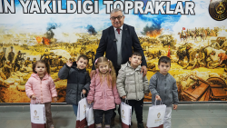 EĞİTİMCİ BAŞKAN'A ÖĞRETMENLER GÜNÜNDE YOĞUN ZİYARET