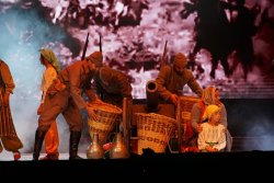 Büyük Taarruz'un 101.Yılı Açılış Programı Kadim İlçemiz,Zafer Meşalesinin Yakıldığı Topraklar Olan Şuhut'ta On Binlerce Misafirlerimizin Katılımlarıyla Gerçekleşti.Programa Cumhurbaşkanı Yardımcımız Cevdet Yılmaz'da Katıldı.