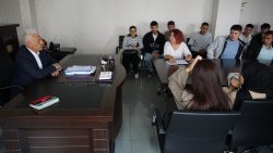 ŞUHUT MYO ÖĞRENCİLERİNDEN BELEDİYEMİZE ZİYARET