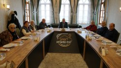 CEMİL ÇİÇEK İLE YAVUZ DONAT ŞUHUT'U ZİYARET ETTİ