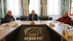 CEMİL ÇİÇEK İLE YAVUZ DONAT ŞUHUT'U ZİYARET ETTİ