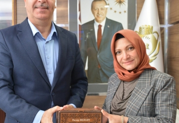 27. Dönem AK Parti Milletvekili Adayı ve Heyeti Başkan Bozkurt'a Ziyareti