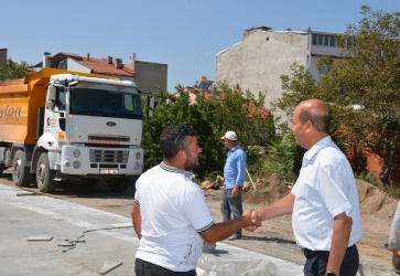 ŞUHUT BELEDİYESİNDEN YOĞUN MESAİ