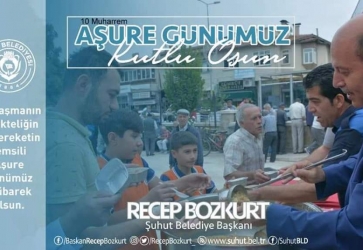 Başkan Bozkurt'tan Aşure Günü Mesajı