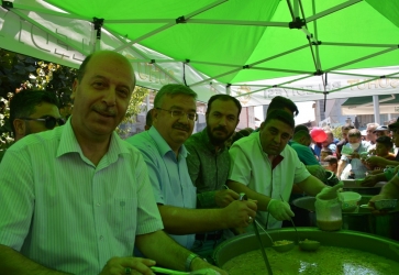 14.Düzenlenen Aşure İkramında 5 Bin Kişilik Aşure Dağıtıldı.