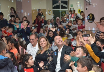 Şuhut Belediyesi Çocuk Festivalinde Çocuklar Doyasıya Eğlendi.