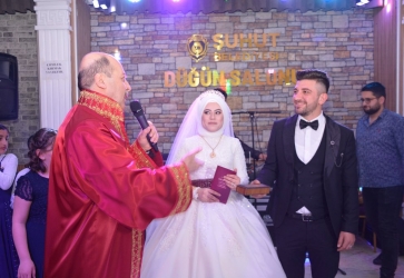 Başkan Bozkurt Kaya ve Kayıran Çiftlerinin Düğün Merasimine Katıldı