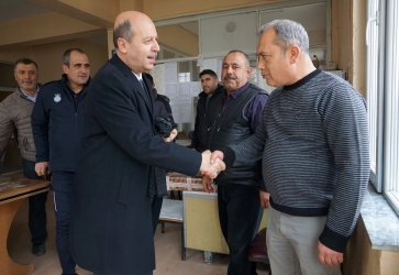 Başkan Bozkurt'tan Belediye Birimlerine Ziyaret