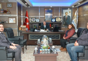 Anadolu Ajans Yetkililerinden Başkan Bozkurt'a Ziyaret