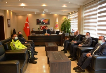 Başkan Bozkurt İlçe Trafik Komisyon Toplantısına Katıldı