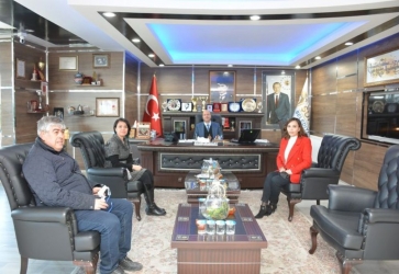 Şuhut MYO Müdürü Erdoğmuş 'tan Başkan Bozkurt'a Ziyaret