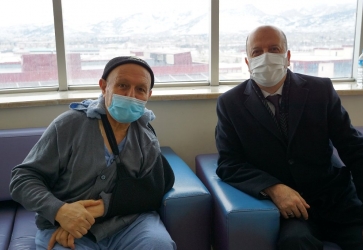 Başkan Bozkurt'tan Geçmiş Olsun Ziyareti