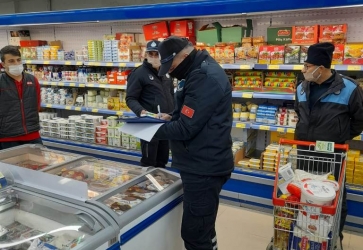 Zabıtalar Market Fiyatlarını Denetledi