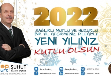 Başkan Bozkurt’tan Yeni Yılı Mesajı