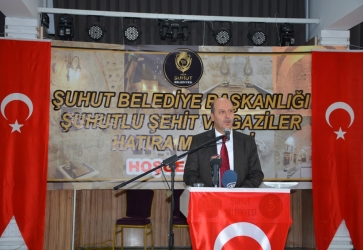 Şuhutlu Şehit ve Gaziler Hatıra Merkezi Açıldı.