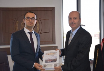 Başkan Bozkurt Cumhuriyet Savcısı Demirci'ye hayırlı olsun ziyaretinde bulundu