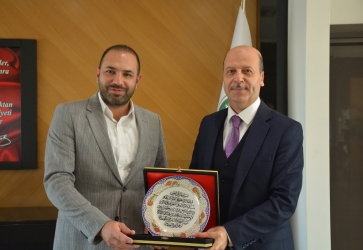 Başkan Bozkurt'tan Eroğlu'na hayırlı olsun ziyareti