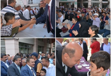 Şuhut'ta Resmi Bayramlaşma Töreni