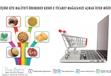 Hiçbir site maliyeti ödemeden kendi e-ticaret mağazanızı açmak ister misiniz?