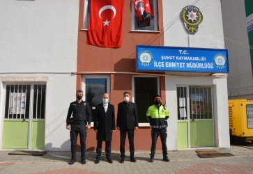 Başkan Bozkurt'tan Şuhut Emniyet Amirliğine Polis Haftası Ziyareti