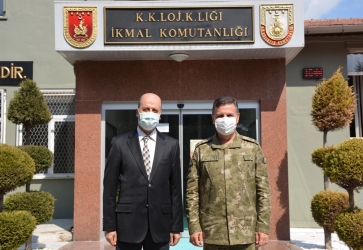 Başkan Bozkurt'tan Tuğgeneral Osman Alp'e Ziyaret