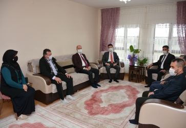 Şuhut'ta Şehit Aileleri Ziyaret Edildi.