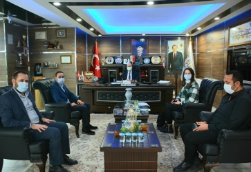 Yüntaş MYK'dan Başkan Bozkurt'a Ziyaret