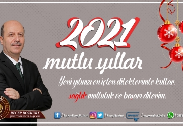 Başkan Bozkurt'tan Yeni Yıl Mesajı
