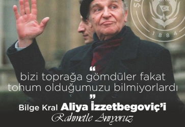 Başkan Bozkurt'tan Aliya İzzetbegoviç mesajı