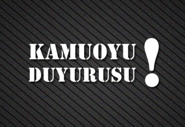 Su Kesim İşlemleri Hakkında Kamuoyu Duyurusu