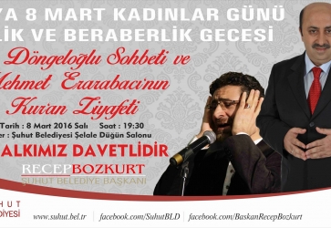 Ömer Döngeloğlu Şuhut'a Geliyor.