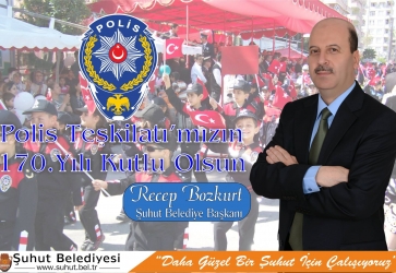 Başkan Bozkurt'tan Polis Haftası Mesajı