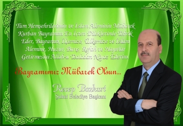 Başkan Bozkurt'un Kurban Bayramı Mesajı