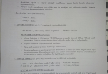 İLÇEMİZDE YAPILMASI PLANLANAN 2.ETAP TOPLU KONUT EVLERİ İÇİN BAŞVURULAR BAŞLAMIŞTIR.