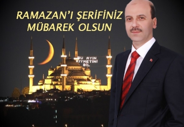 BAŞKAN BOZKURT'UN RAMAZAN AYI MESAJI