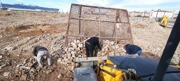 Ömrünü tamamlamayan parke taşları tekrardan kullanıma hazırlanıyor
