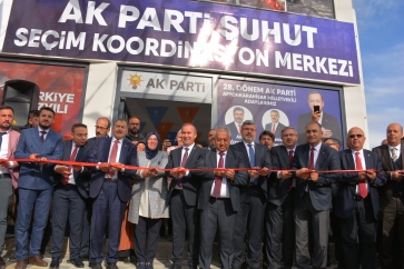 Başkan Bozkurt Seçim Koordinasyon Merkezi Açılışı ve Bayramlaşma Merasimine katıldı.